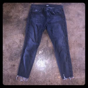 Hudson Jeans with grommets, size 29